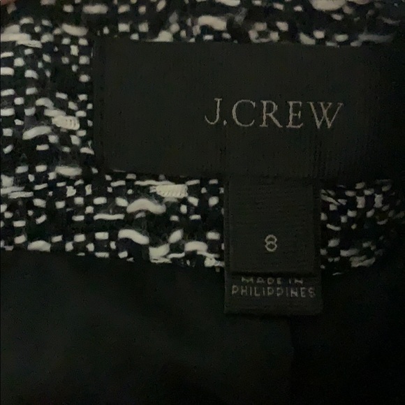 J.Crew Zip Jacket in Fringe Tweed - Picture 4 of 5